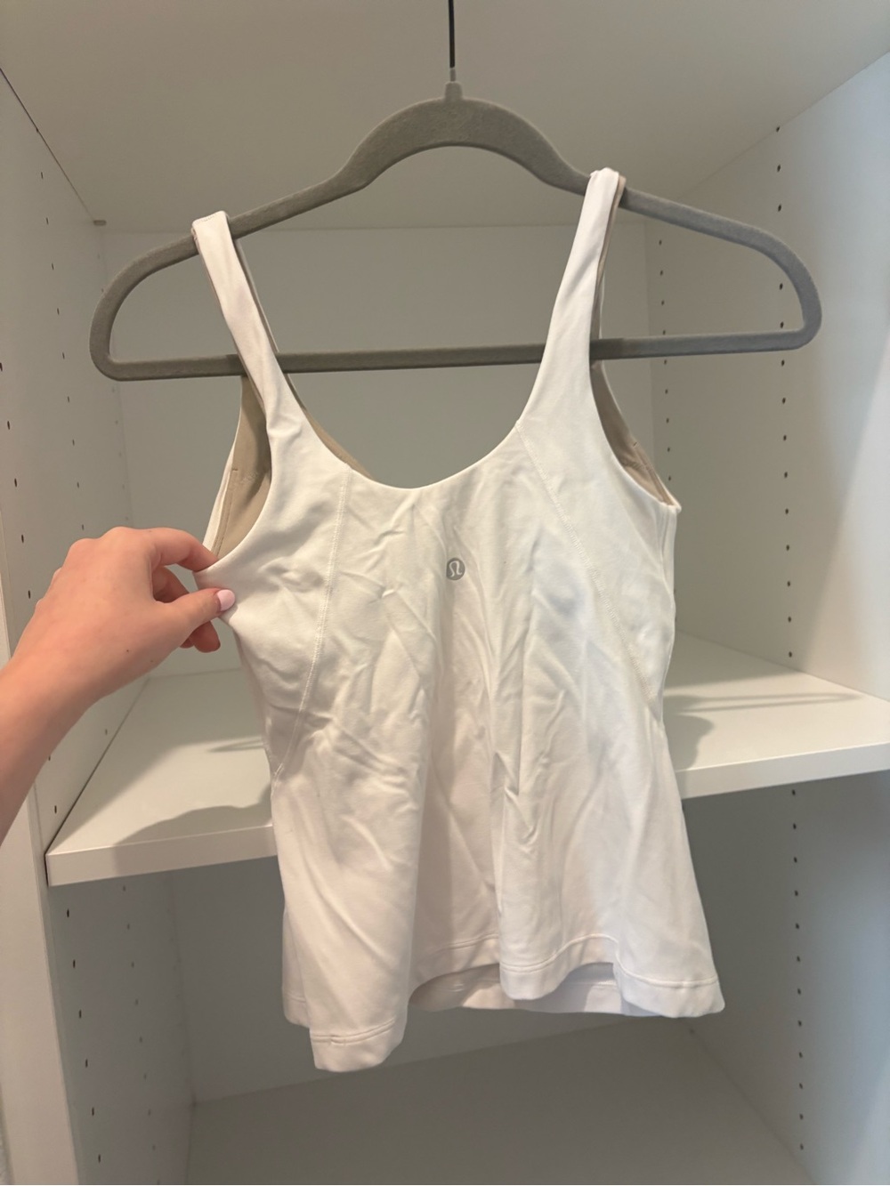lululemon athletica White V‑Neck Tank Top - Picture 2 of 2